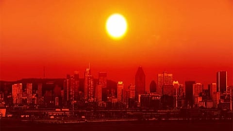 A view of Mumbai city.