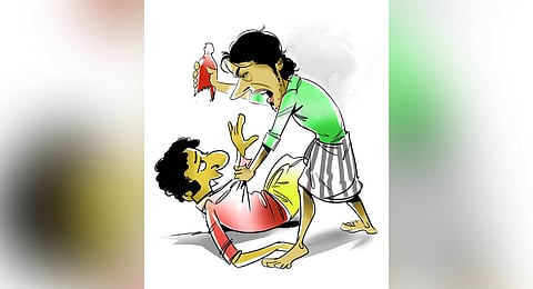 Phiringia IIC Gopinath Pradhan said Suraj used to consume liquor regularly and come home at odd hours of the night.