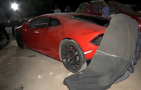 A purported video surfaced online showing that after the accident, the accused came out of his car and asked the locals "koi mar gaya idhar? (did anyone die here?)".