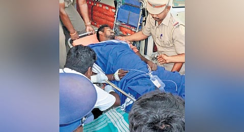 Ponvannan is currently unconscious, said hospital sources