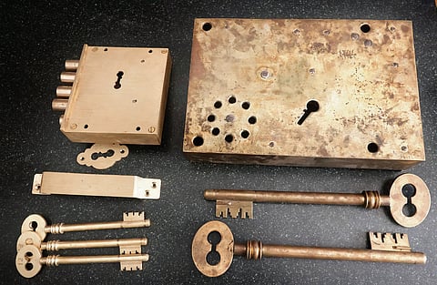 The famed Dindigul locks.