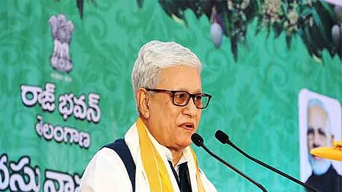 Telangana Governor Jishnu Dev Varma.