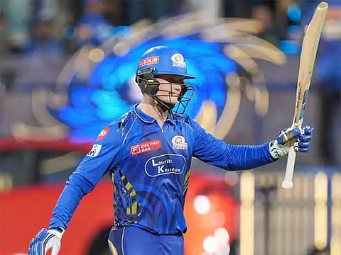 MI secure dominant 8-wicket victory over KKR, Ryan Rickelton stars with match-winning 62