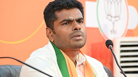 Former BJP state president K Annamalai