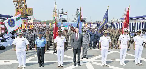 The fourth edition of the bilateral joint HADR amphibious exercise, Tiger TRIUMPH, between India and the US Navies commenced in Vizag on Tuesday.