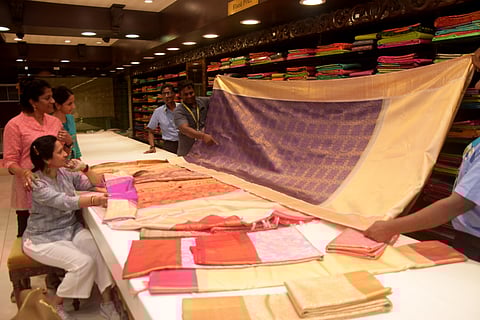 Blending tradition, and modernity, textile stores in Tamil Nadu are weaving saris in tune with evolving trends.