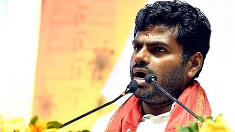 BJP state president Annamalai