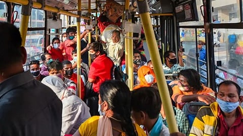 Standard-floor, non-AC CNG buses, over a decade old, were phased out last month after contracts with private operators expired.