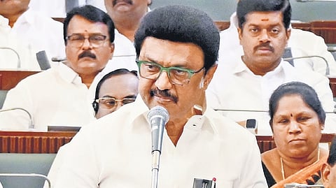 Chief Minister MK Stalin