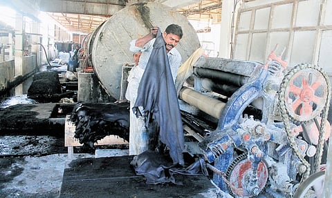 Tamil Nadu contributes 40% of India’s total leather exports