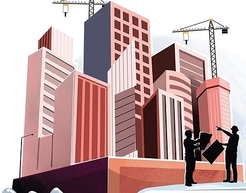 Hyderabad’s commercial real estate sector recorded the highest quarterly office transactions in five years.
