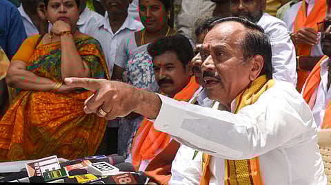 Senior BJP leader H Raja.