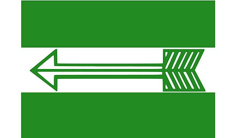 Janata Dal (United) flag image used for representational purpose.