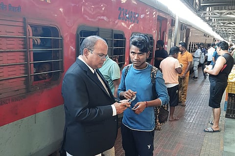 During the three-day drive, 716 ticket checking staff were deployed daily across trains and stations.