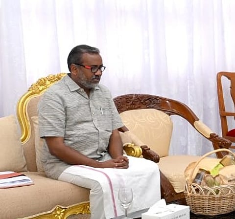 Minister for Agriculture P Prasad