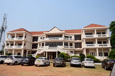 Ramanaidu Studio atop a hill in Madhurawada region in Visakhapatnam.