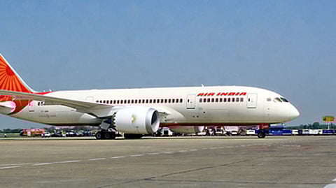 Air India dreamliner flight image used for represenative purpose.