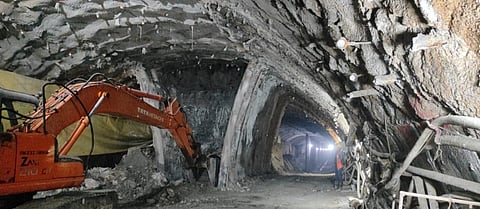 According to information from the construction company, around Rs 150 crore will be invested in electromechanical works within the tunnel.