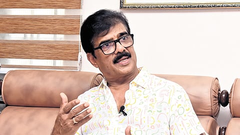 Actor Vijayaraghavan.