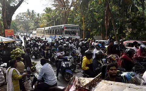 Image of traffic used for representative purpose.