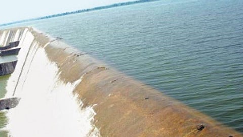 Water level in Kadam Project has dropped to 3.766 tmcft.