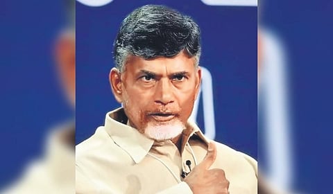 Andhra Pradesh CM Chandrababu Naidu.