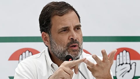 Congress leader Rahul Gandhi