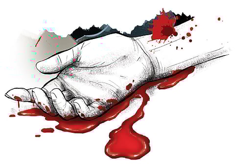 The incident came to light when a suspect called up police control room in an inebriated state and informed them.