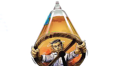 According to local residents, the officers appeared intoxicated while on patrol duty.