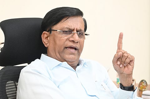Chief Minister Siddaramaiah's Economic Advisor Basavaraj Rayareddy.
