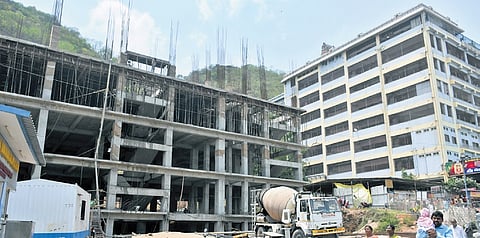 Development works at Kanaka Durga temple in Vijayawada.