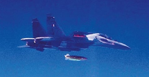India successfully conducted release trials of LRGB ‘Gaurav’ from a Sukhoi-30MKI aircraft in last three days, paving way for its early deployment in the forces.