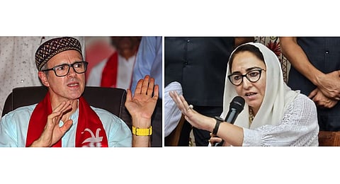 Omar Abdullah and Darakshan Andrabi