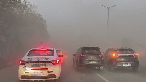 Delhi's air quality showed a slight improvement, shifting from the 'poor' to the 'moderate' category, with an AQI of 164 at 4 pm