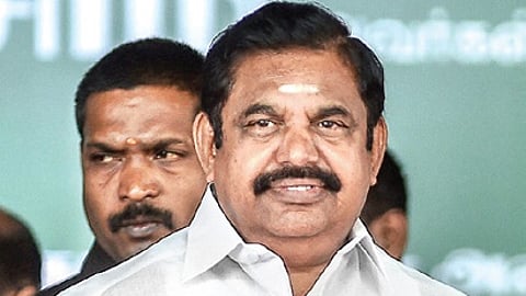 AIADMK general secretary Edappadi K Palaniswami