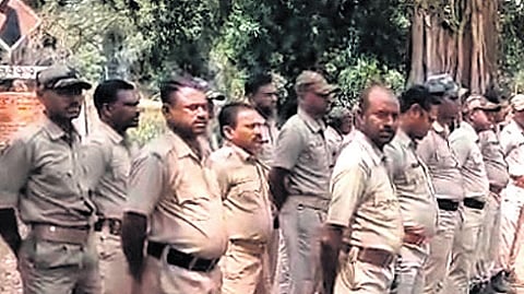 Prohibitory orders were imposed during Thakurani Jatra after palpable tension prevailed in Turudihi village in Raighar block of Nabarangpur.