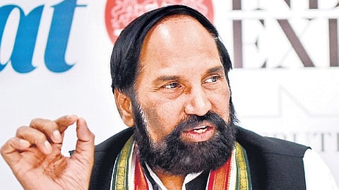 Irrigation and Civil Supplies Minister N Uttam Kumar Reddy.
