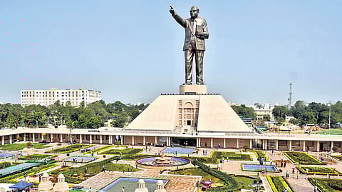 Dr BR Ambedkar Smriti Vanam in Vijayawada.