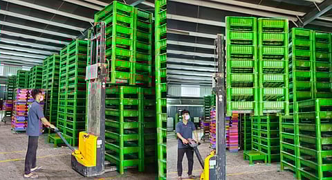 Fertiliser produced from the food waste, which is being treated at the Brahmapuram waste dumping yard, will reach Dubai and will be used for cultivation there.