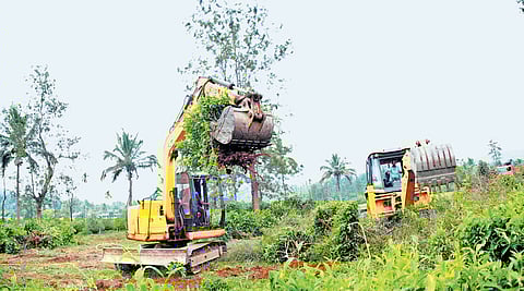 Work on the Wayanad Township kickstarted on the land acquired from Elstone Estate, in Kalpetta