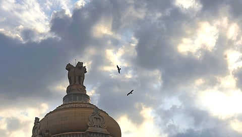 A view of the Vidhana Soudha in Bengaluru.