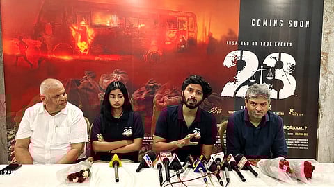 Actor Teja, who plays the lead, said the story’s depth attracted him to the project.