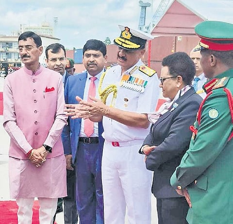 Aikeyme 25: 1st India, Africa 6-day maritime exercise on