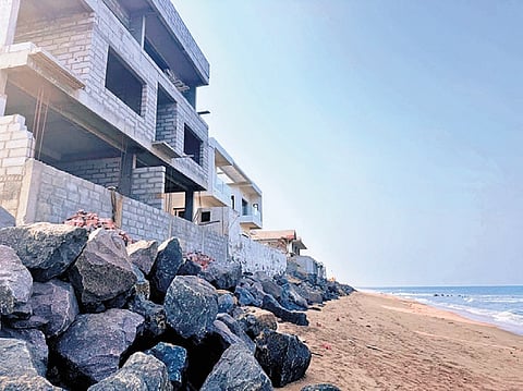 CRZ rules have been clearly violated, says TNSCZMA officials.