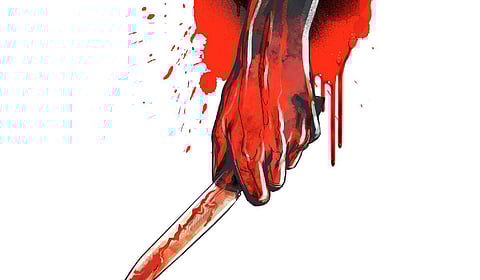 A classroom altercation rooted in a month-old disagreement over a pencil exchange turned violent on Tuesday when a Class 8 student hacked his classmate.