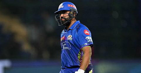 Rohit Sharma has not breached the 20-run mark this season
