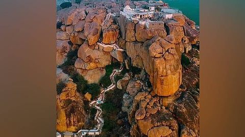 The Anjanadri Hills near Koppal