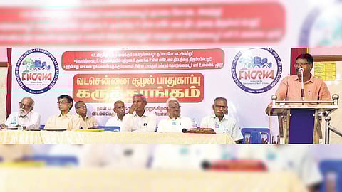 The Federation of North Chennai Residents’ Welfare Association strongly condemned the incinerator project at a public meeting on Sunday.