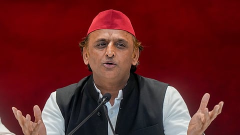 Samajwadi Party President Akhilesh Yadav.