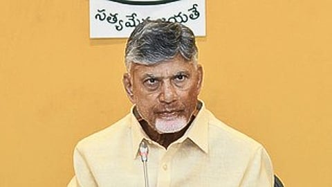 Andhra Pradesh CM Nara Chandrababu Naidu.